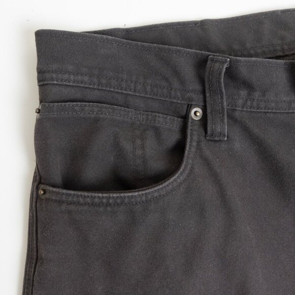 Filson Flannel Lined Dry Tin Pants Mens 30x30 Raven Dark Heavyweight Heritage - Picture 7 of 16